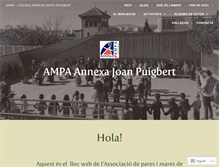 Tablet Screenshot of annexa-ampa.cat